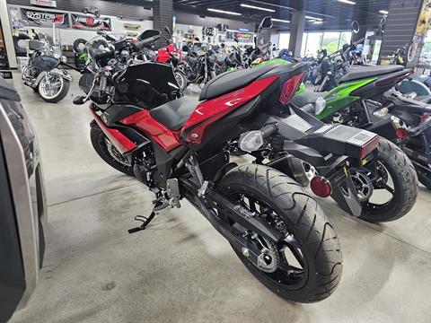 New 2024 Suzuki GSX250R ABS Metallic Diamond Red / Pearl Nebular