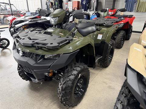 New 2025 Suzuki KingQuad 750AXi Power Steering Terra Green | ATVs