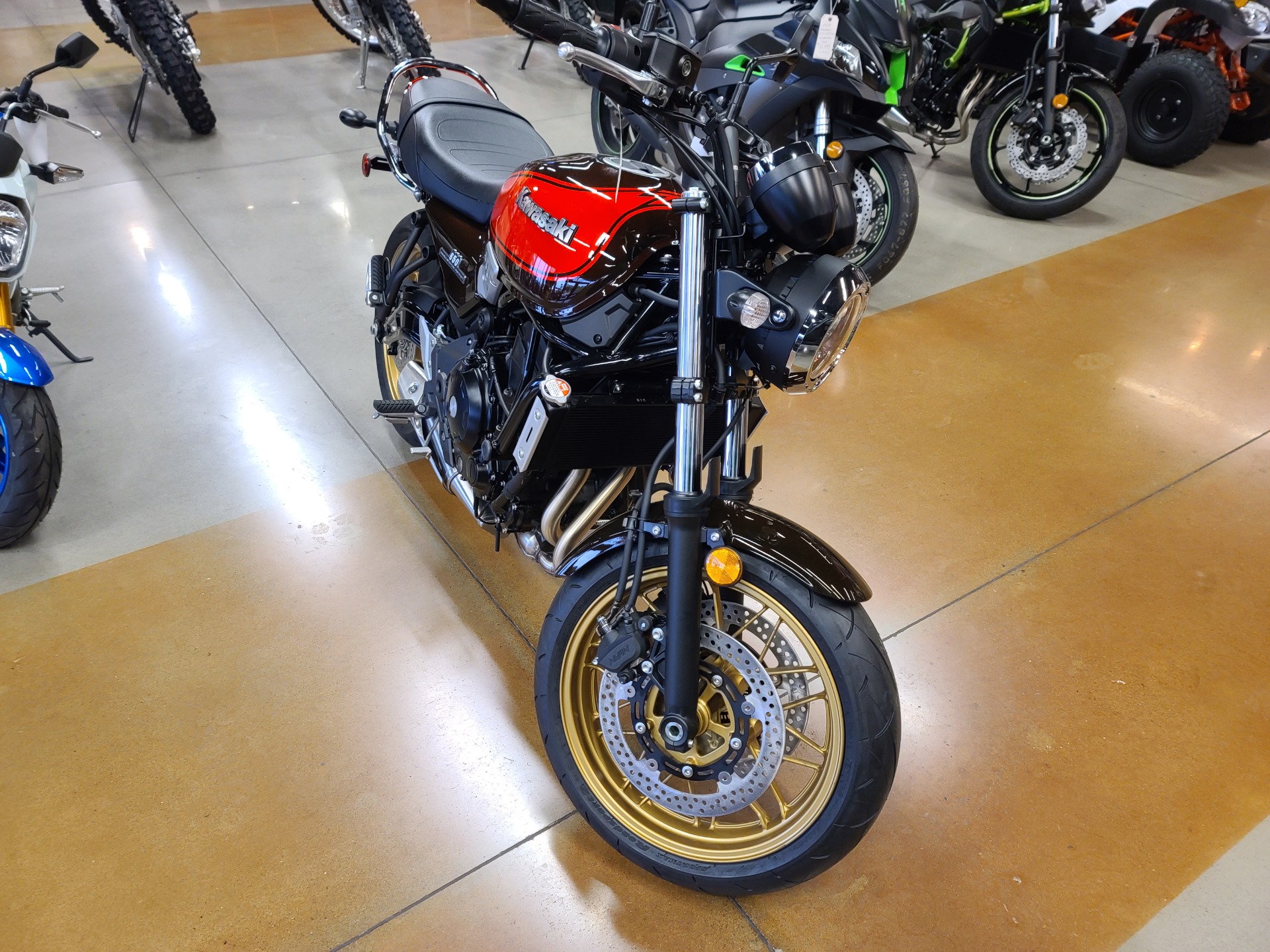 New 2022 Kawasaki Z650RS 50th Anniversary Candy Diamond