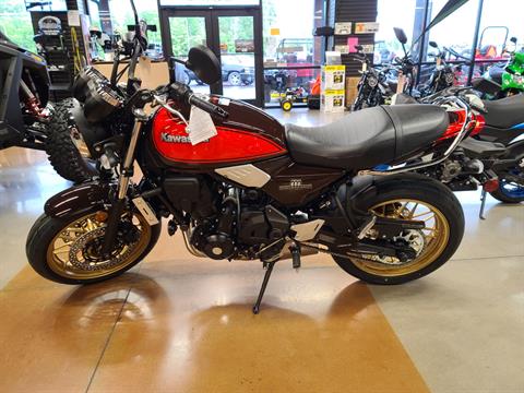 New 2022 Kawasaki Z650RS 50th Anniversary Candy Diamond