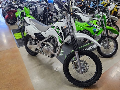 New 2027 Kawasaki KLX®140R Bright White | Motorcycles in Clinton