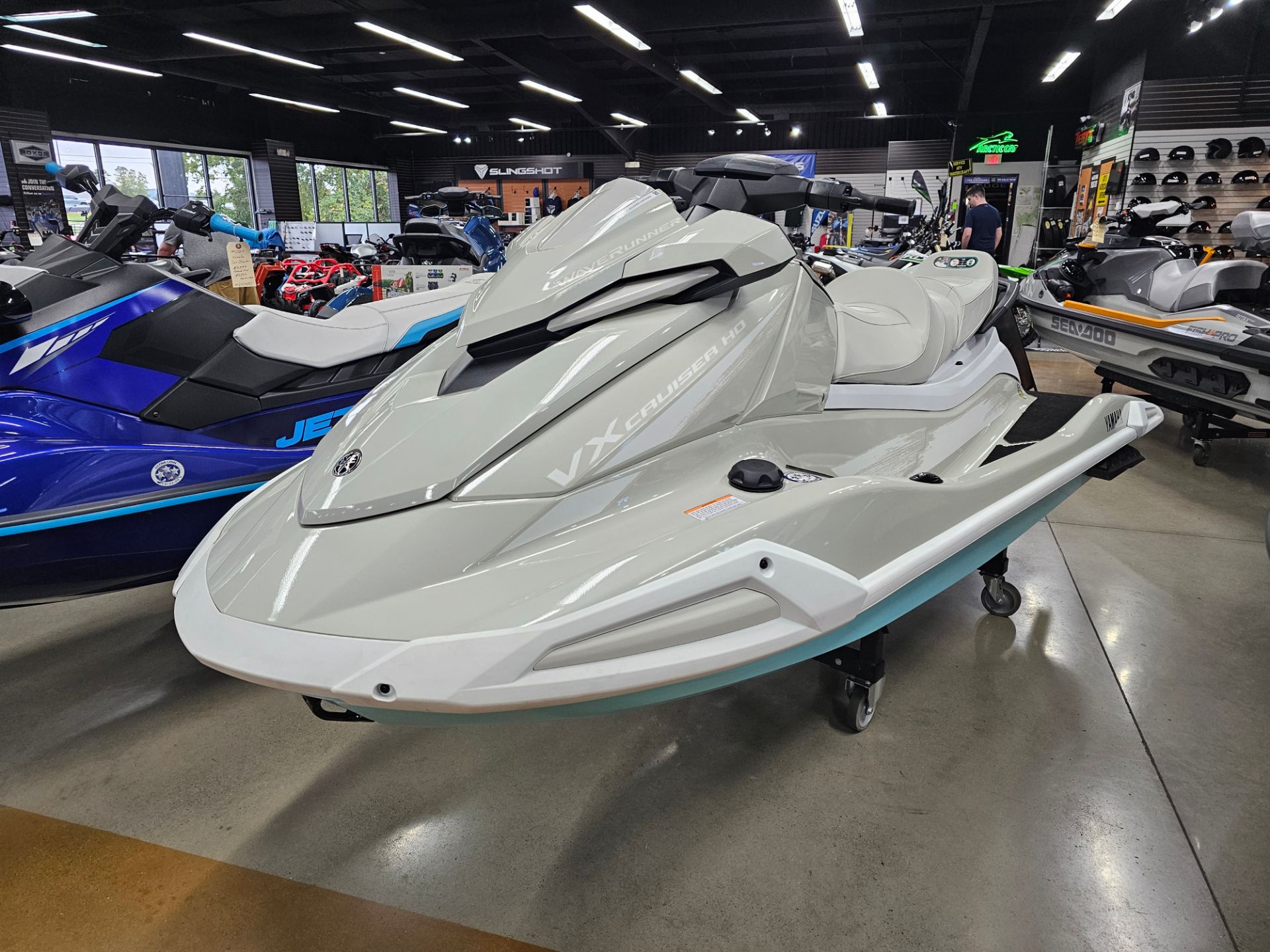 New 2025 Yamaha VX Cruiser HO Pearl / Mint | Watercraft in Clinton