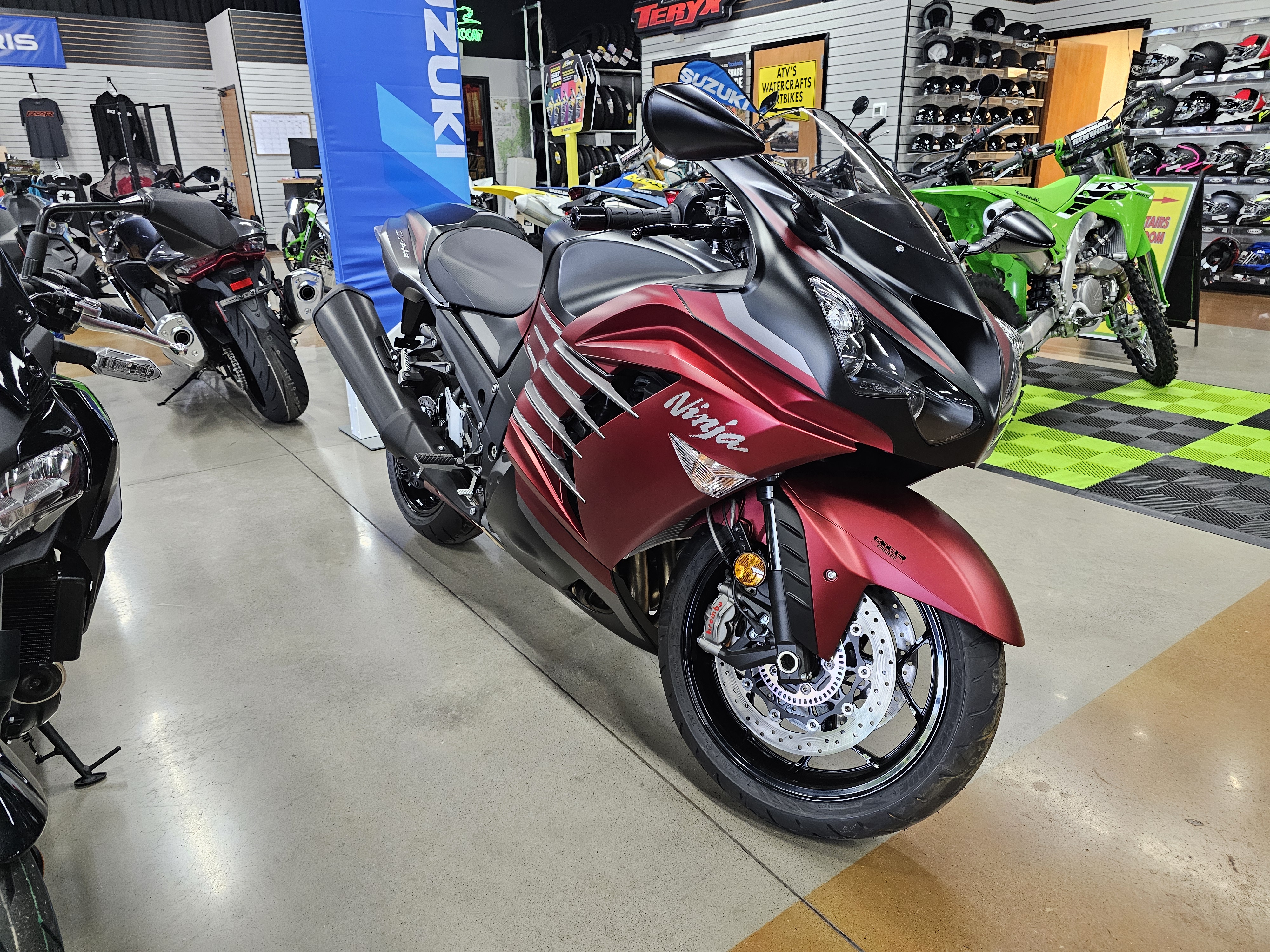 New 2025 Kawasaki Ninja ZX-14R ABS Metallic Matte Sovereign