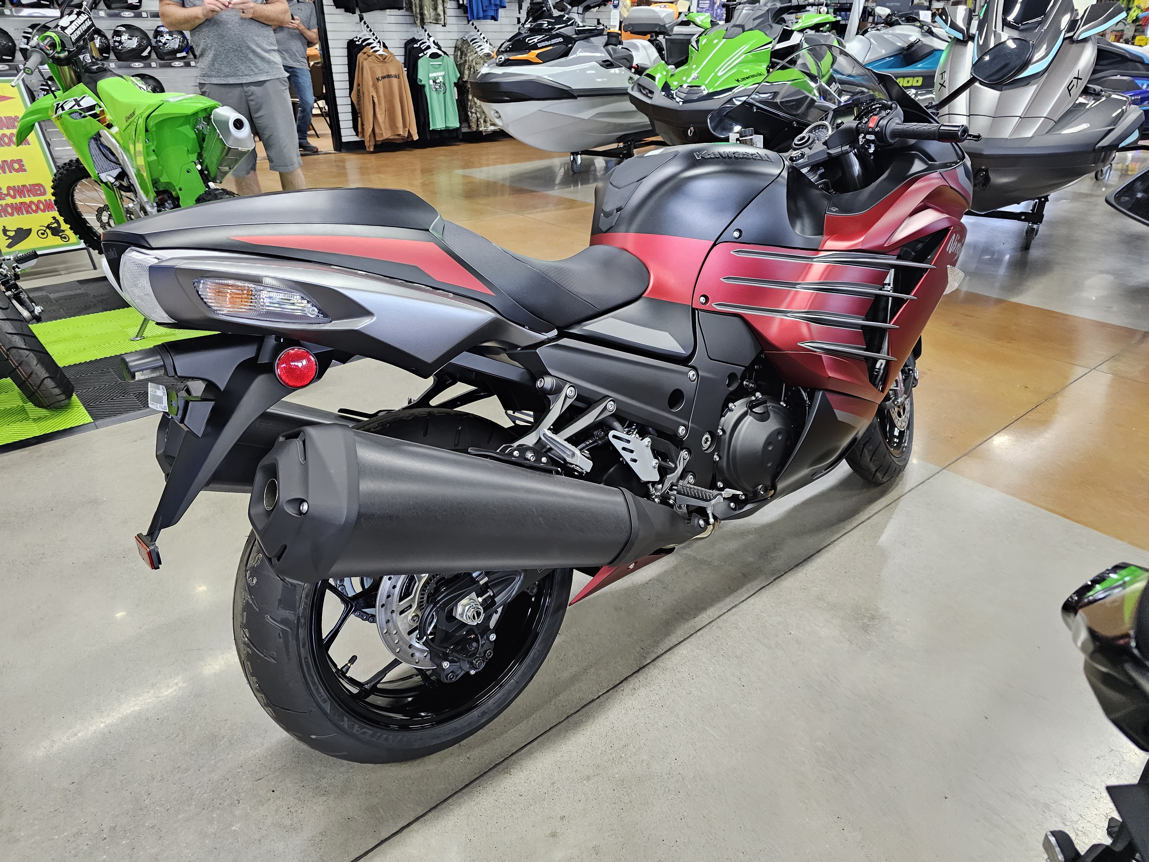 New 2025 Kawasaki Ninja ZX-14R ABS Metallic Matte Sovereign