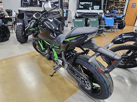 New 2025 Kawasaki Z650 ABS Metallic Spark Black / Green