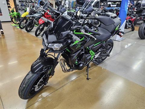 New 2025 Kawasaki Z650 ABS Metallic Spark Black / Green
