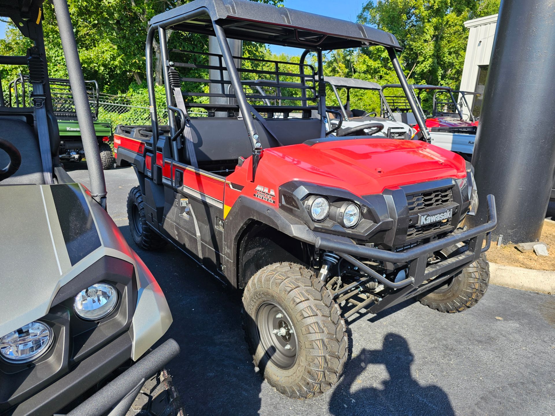 New 2026 Kawasaki MULE PRO-FX 1000 HD Edition Firecracker Red