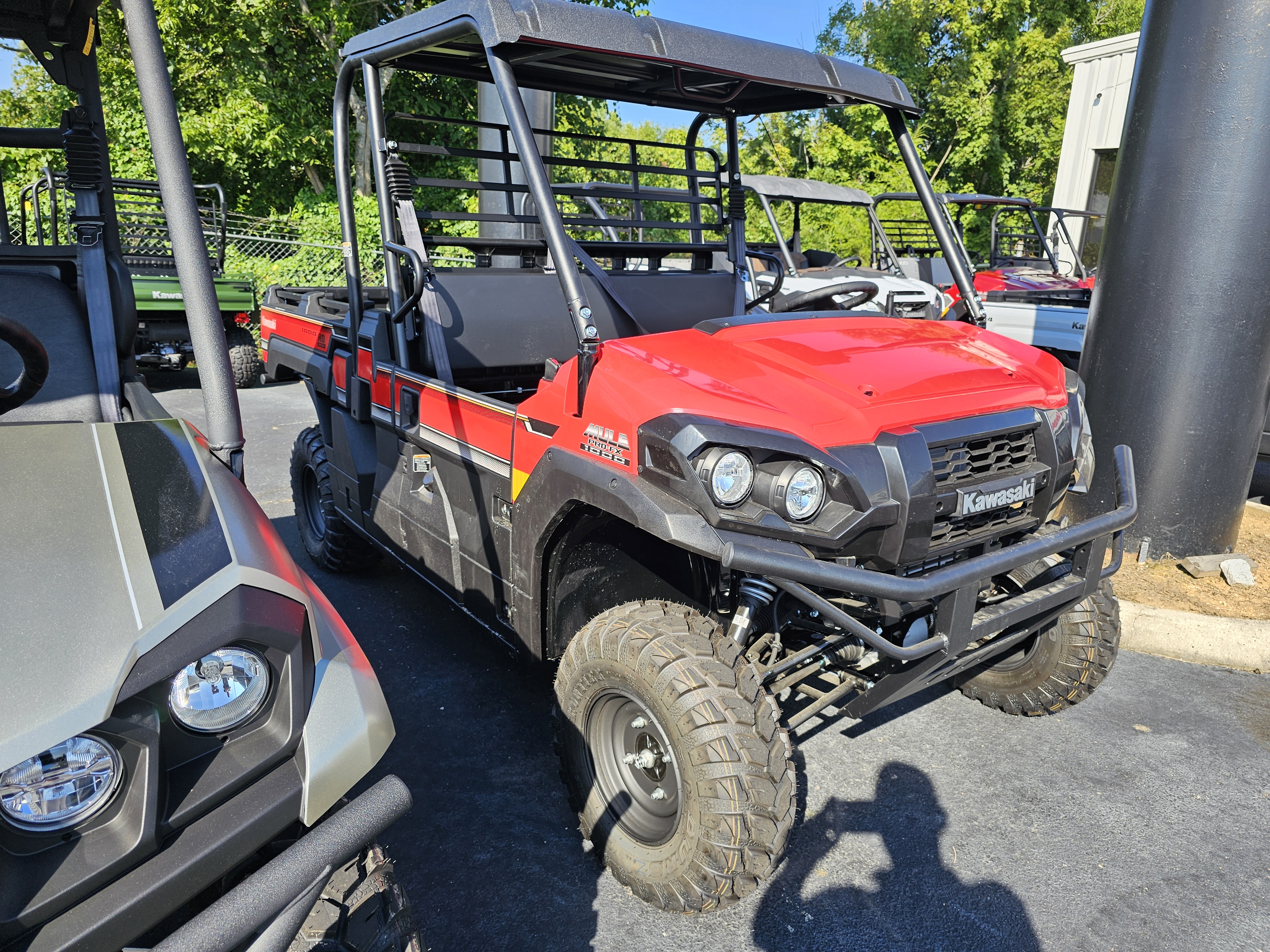 New 2026 Kawasaki MULE PRO-FX 1000 HD Edition Firecracker Red