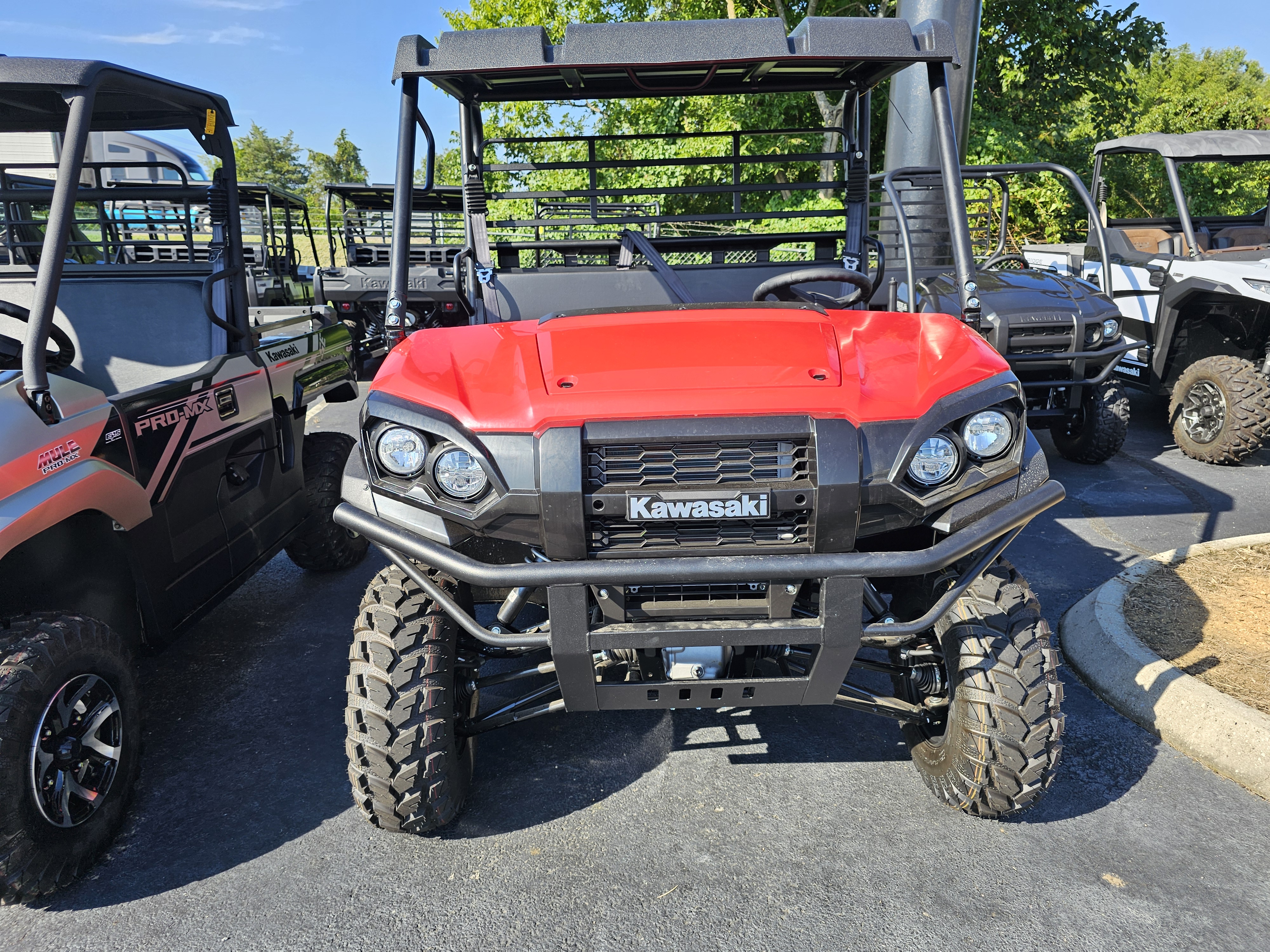 New 2026 Kawasaki MULE PRO-FX 1000 HD Edition Firecracker Red