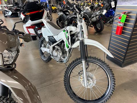 New 2027 Kawasaki KLX®140R F Bright White | Motorcycles in Clinton