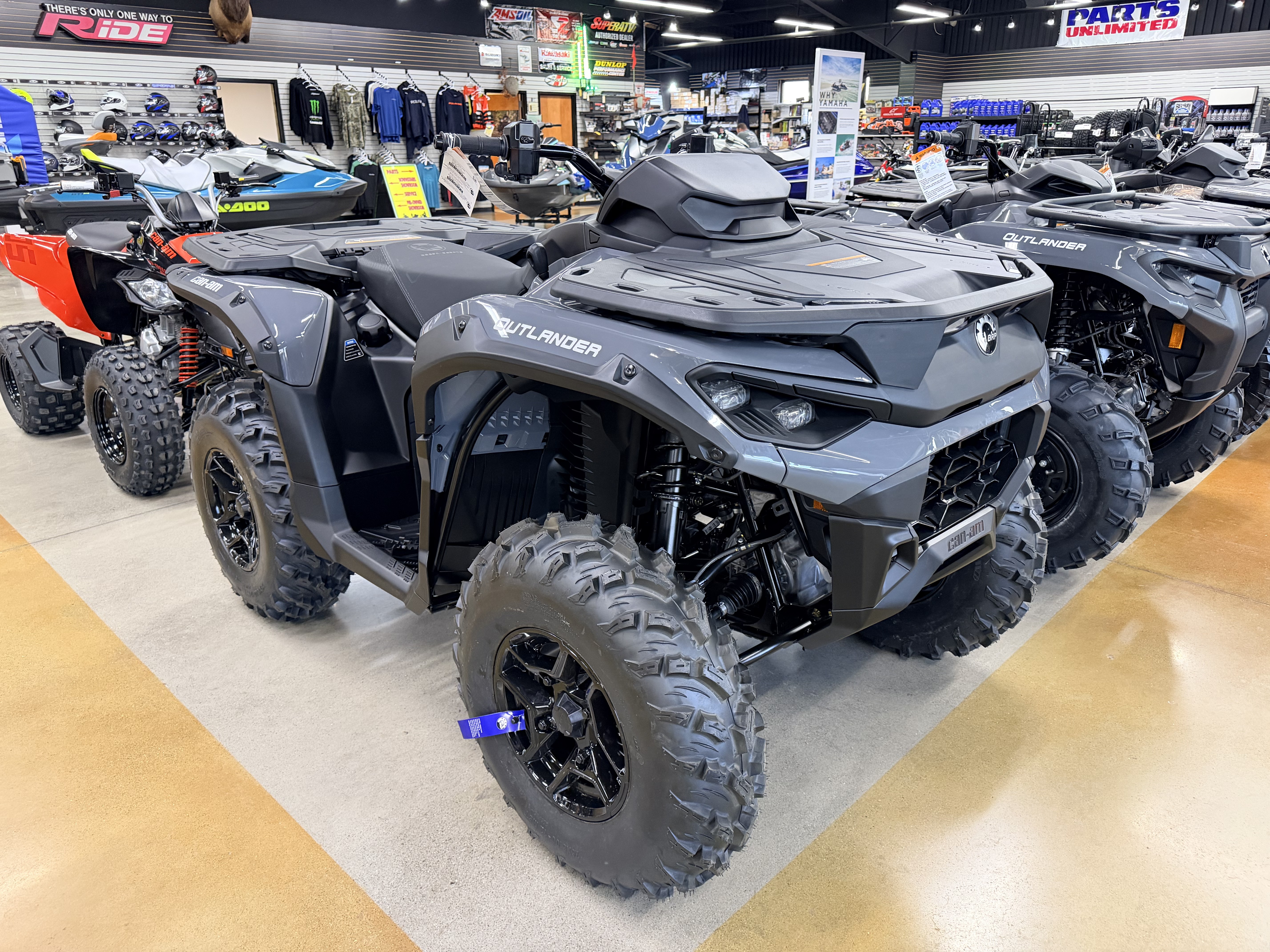 New 2026 Can-Am Outlander DPS 850 Granite Grey | ATVs in Clinton