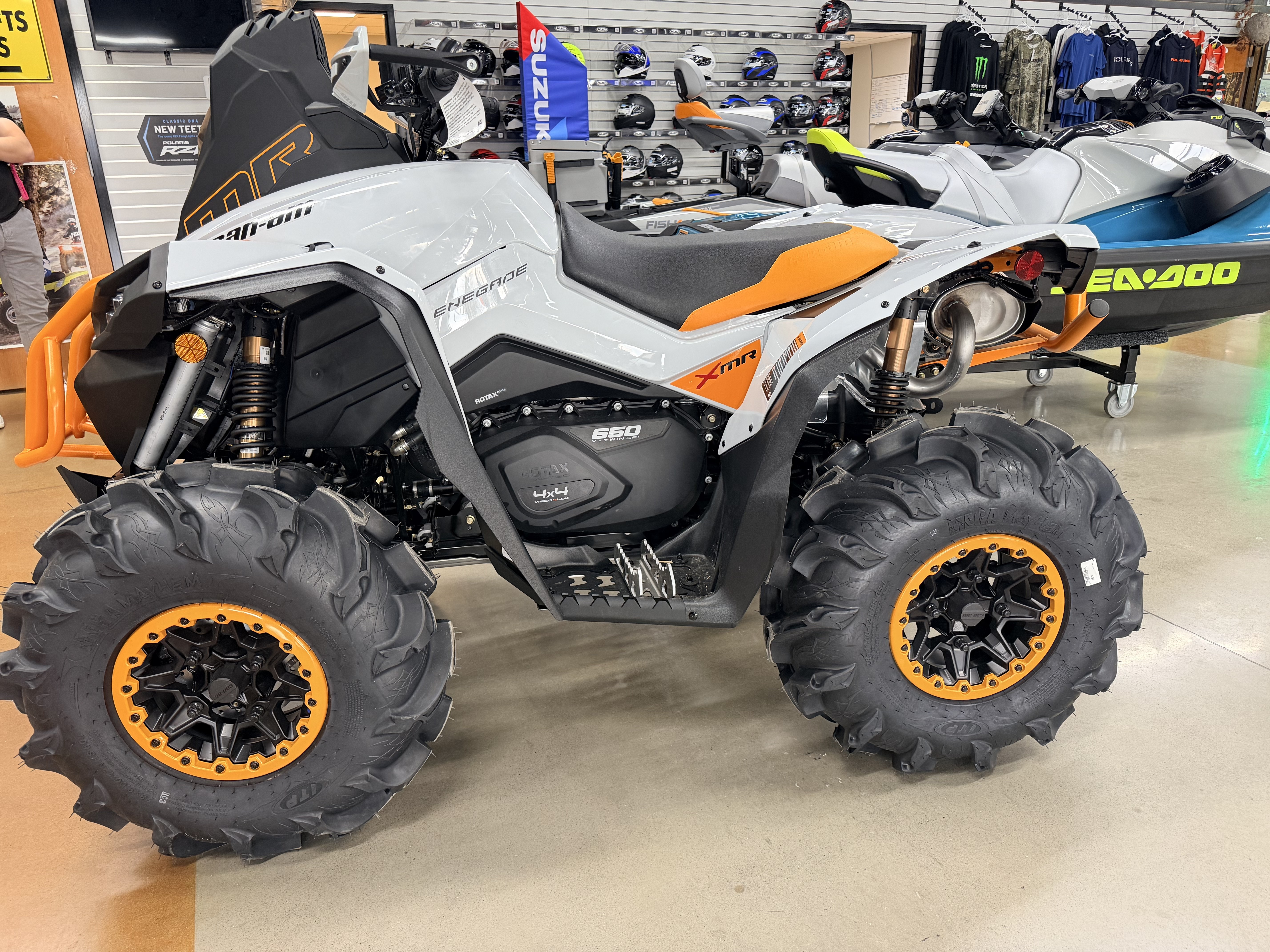 New 2026 Can-Am Renegade X MR 650 Catalyst Grey | ATVs in Clinton