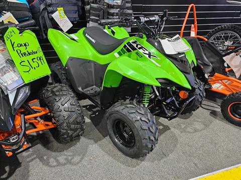 New 2026 Kawasaki KFX 50 Lime Green | ATVs in Clinton TN | KAL00514