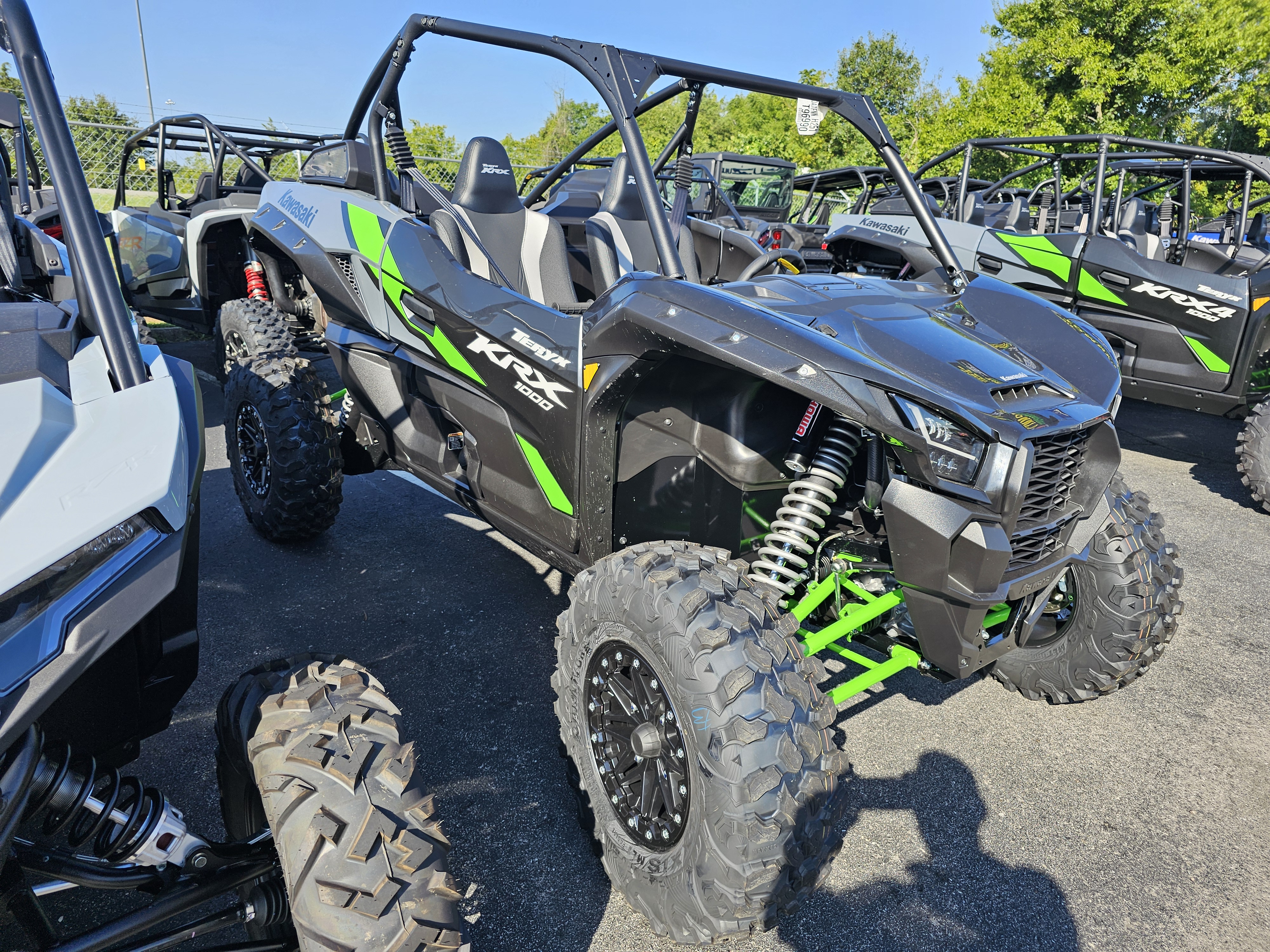 New 2026 Kawasaki Teryx KRX 1000 Smoky Gray / Super Black