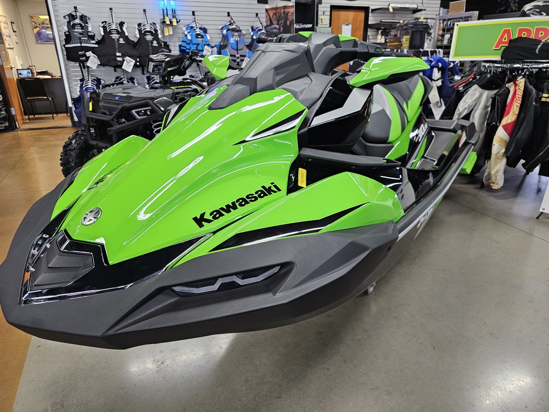 New 2024 Kawasaki Jet Ski Ultra 310LX-S Ebony / Lime Green