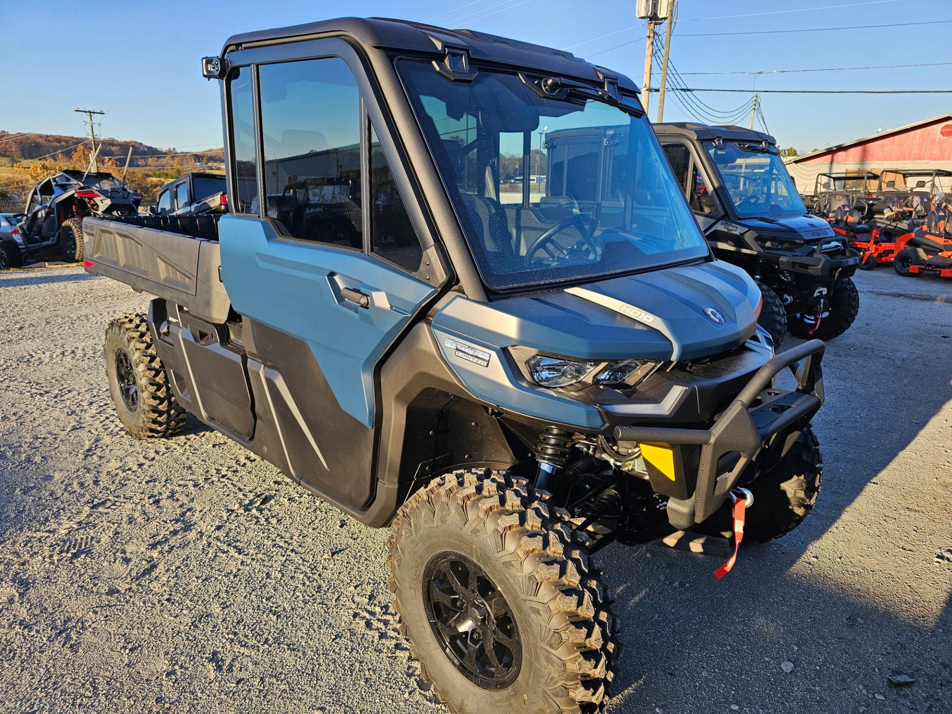 New 2026 Can-Am Defender PRO Limited Dusty Navy | Utility Vehicles