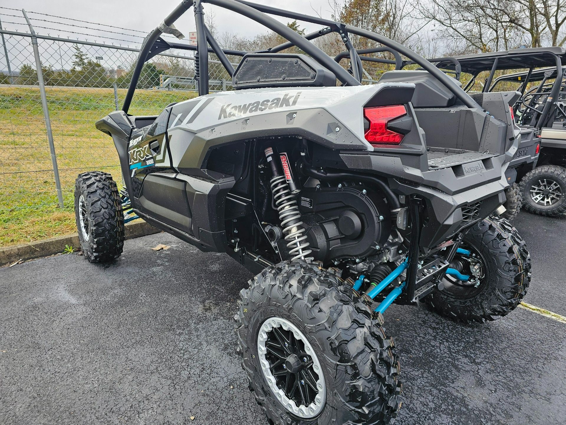 New 2025 Kawasaki Teryx KRX 1000 Metallic Light Gray / Super