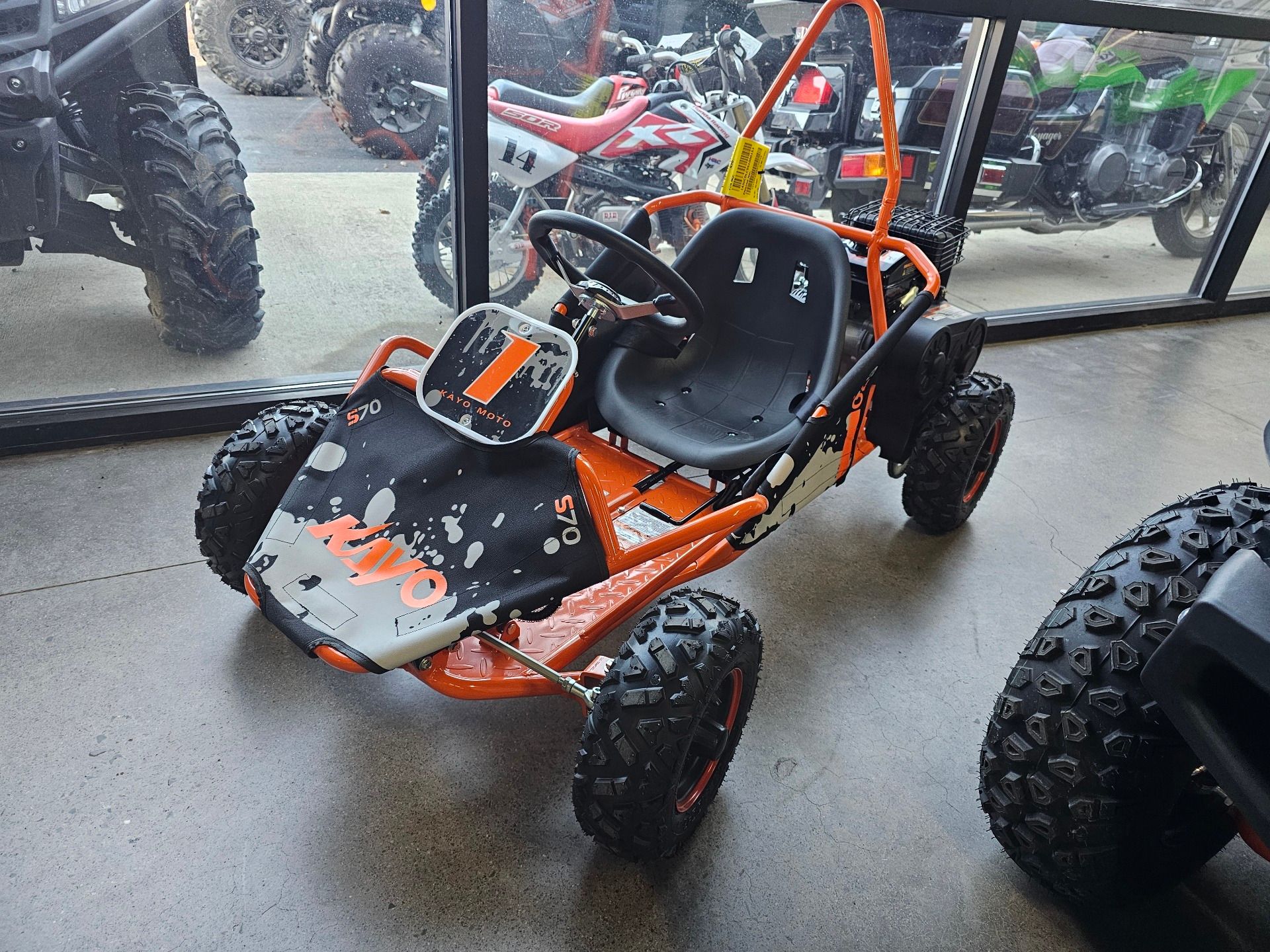 New 2025 Kayo S70 White | Go-Karts in Clinton TN | KAYO000606