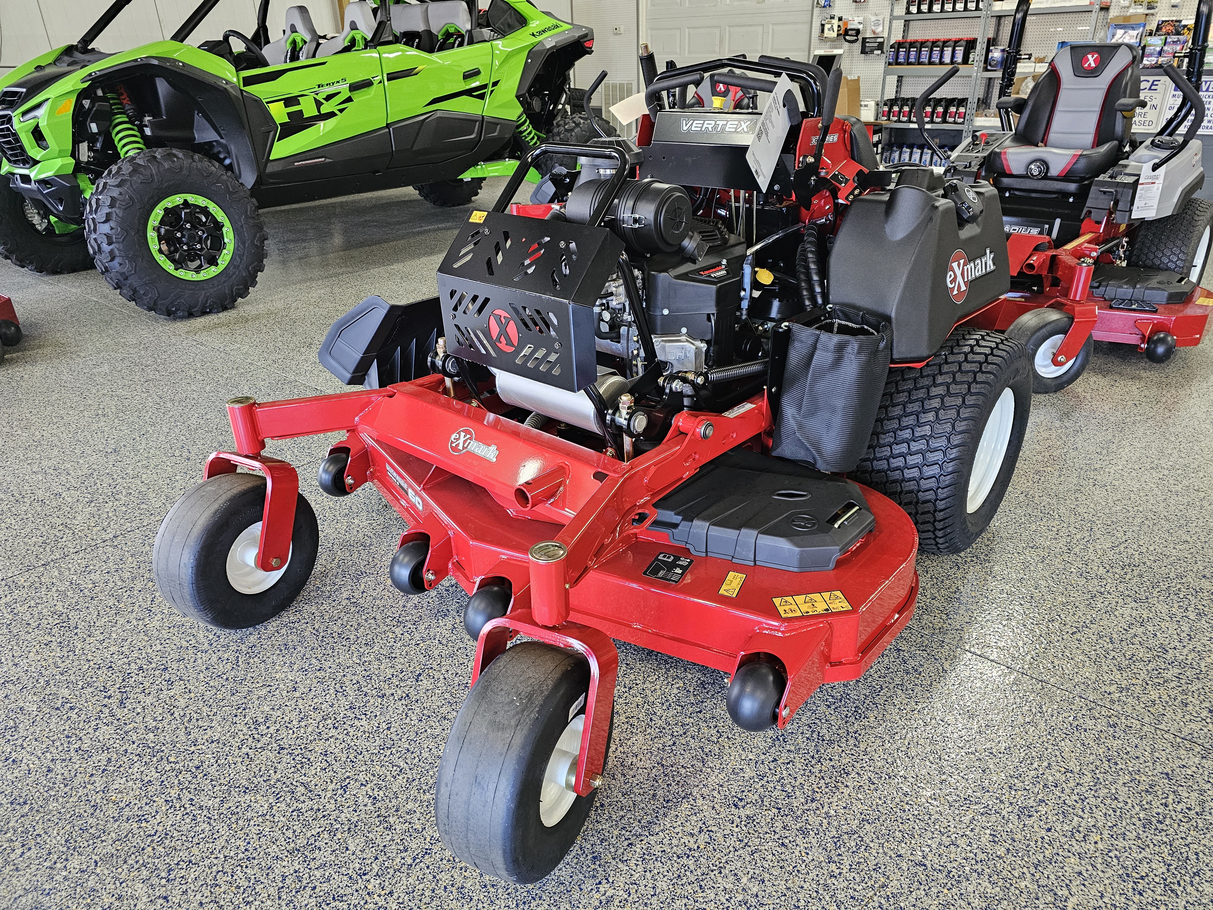 New Exmark Vertex X-Series 60 in. Kawasaki FX1000V 35 hp, Oneida