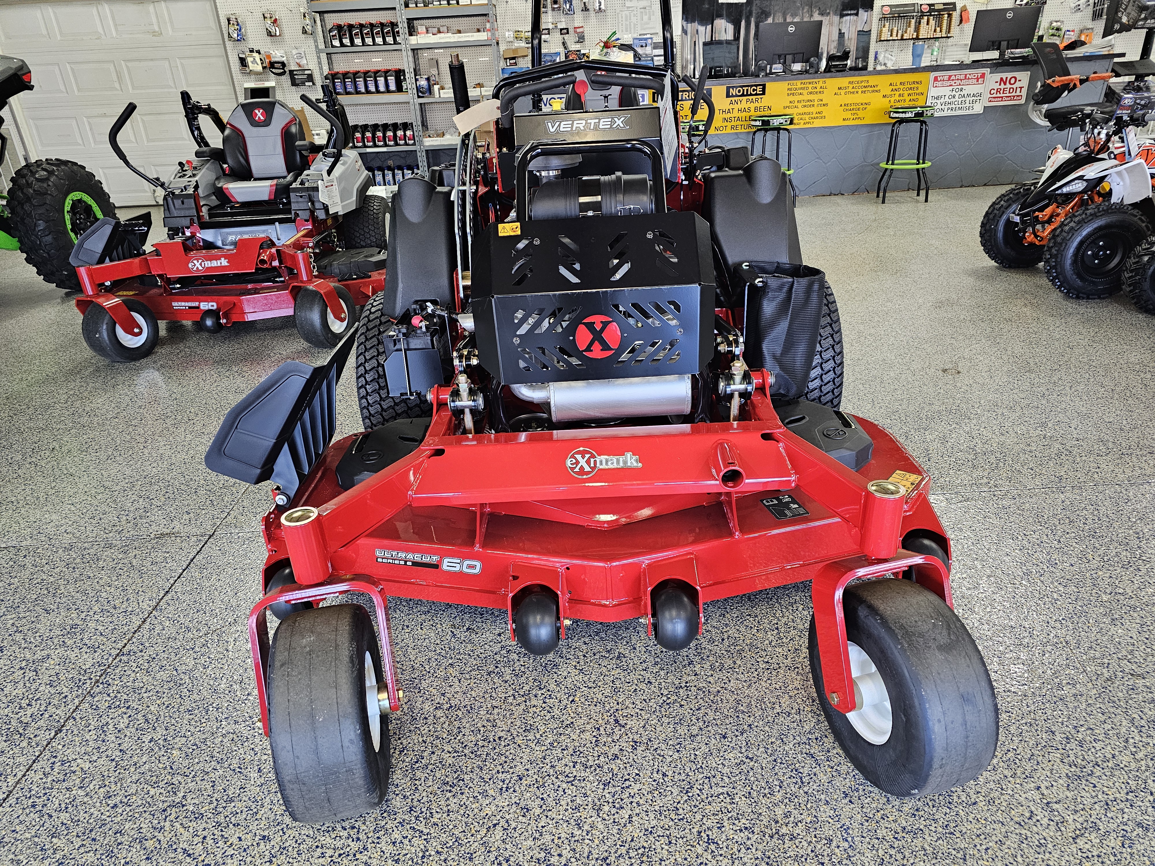 New Exmark Vertex X-Series 60 in. Kawasaki FX1000V 35 hp, Oneida