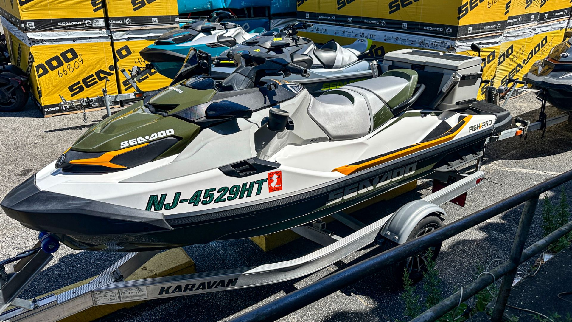 Used 2019 Sea-Doo Fish Pro iBR Watercraft in Oakdale, NY | Stock