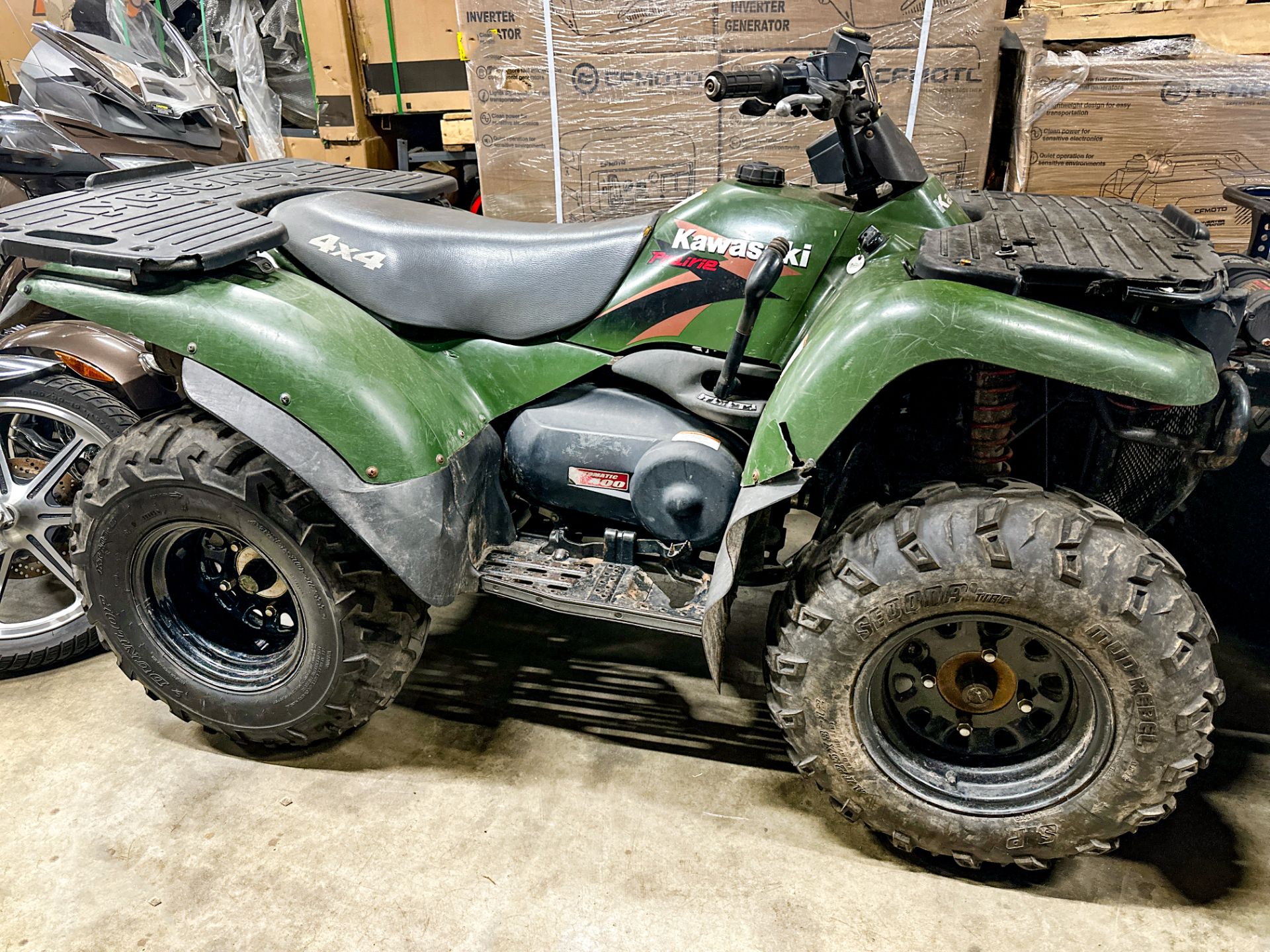 Used 2000 Kawasaki Prairie 400 4X4 ATVs in Oakdale, NY | Stock Number ...