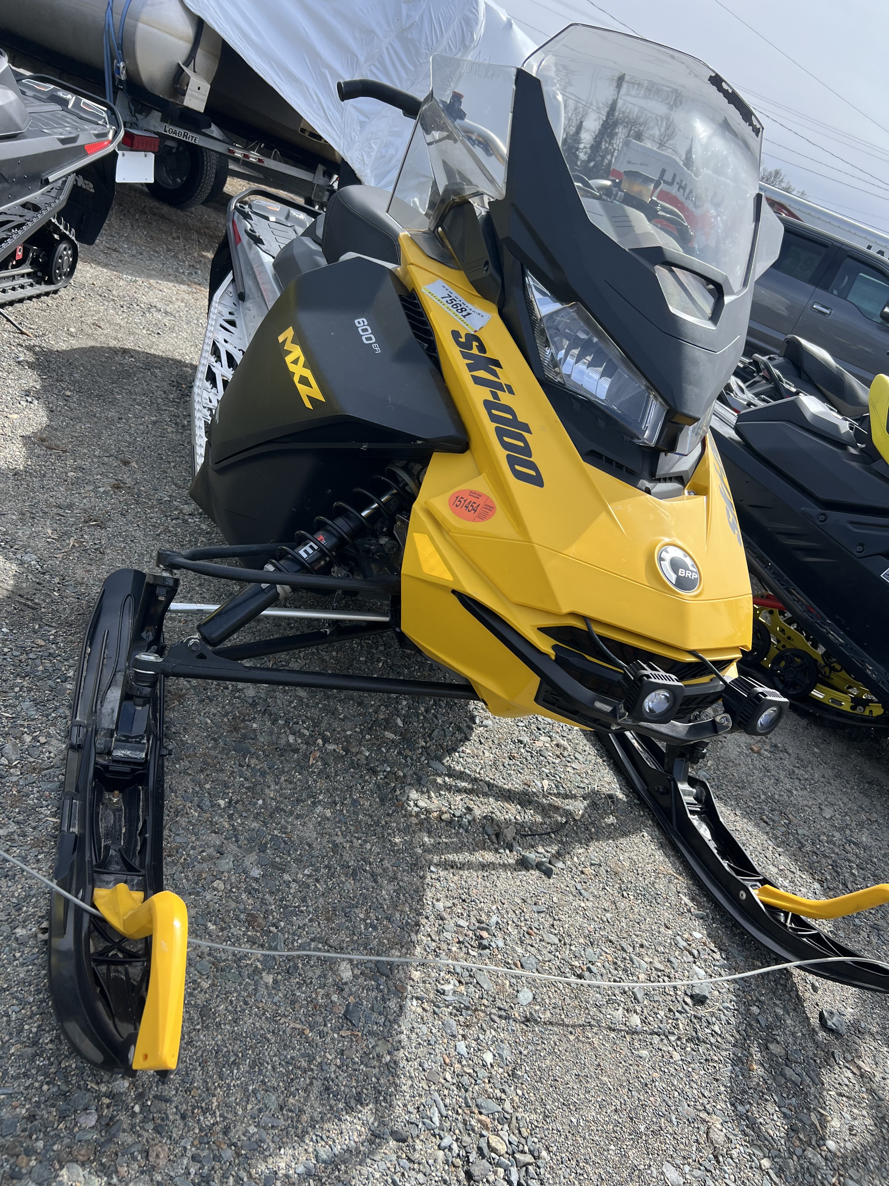 Used 2024 Ski-Doo MXZ Sport 137 600 EFI ES RipSaw 1.25 Snowmobiles