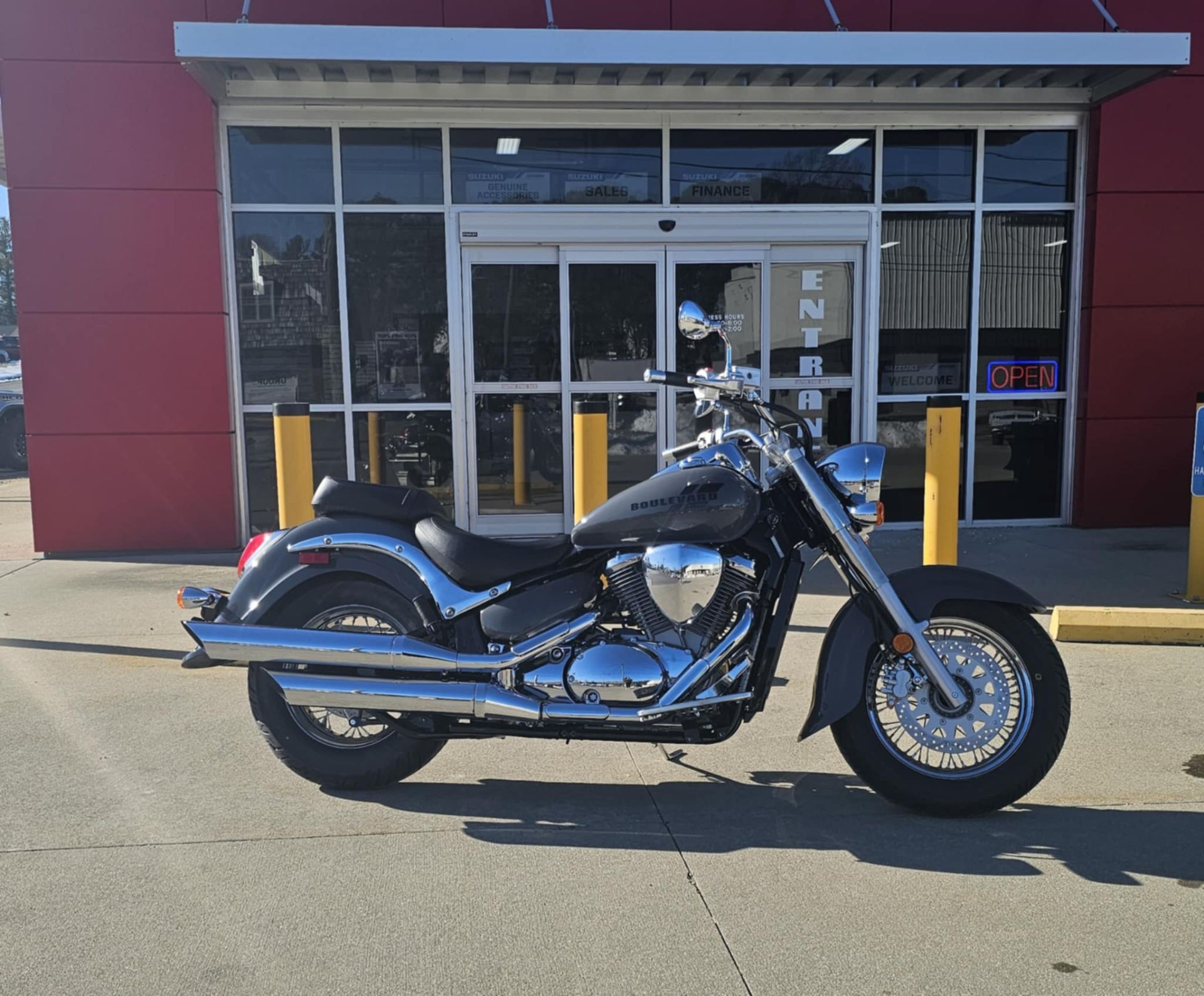 New 2025 Suzuki Boulevard C50 Solid Iron Gray | Motorcycles in