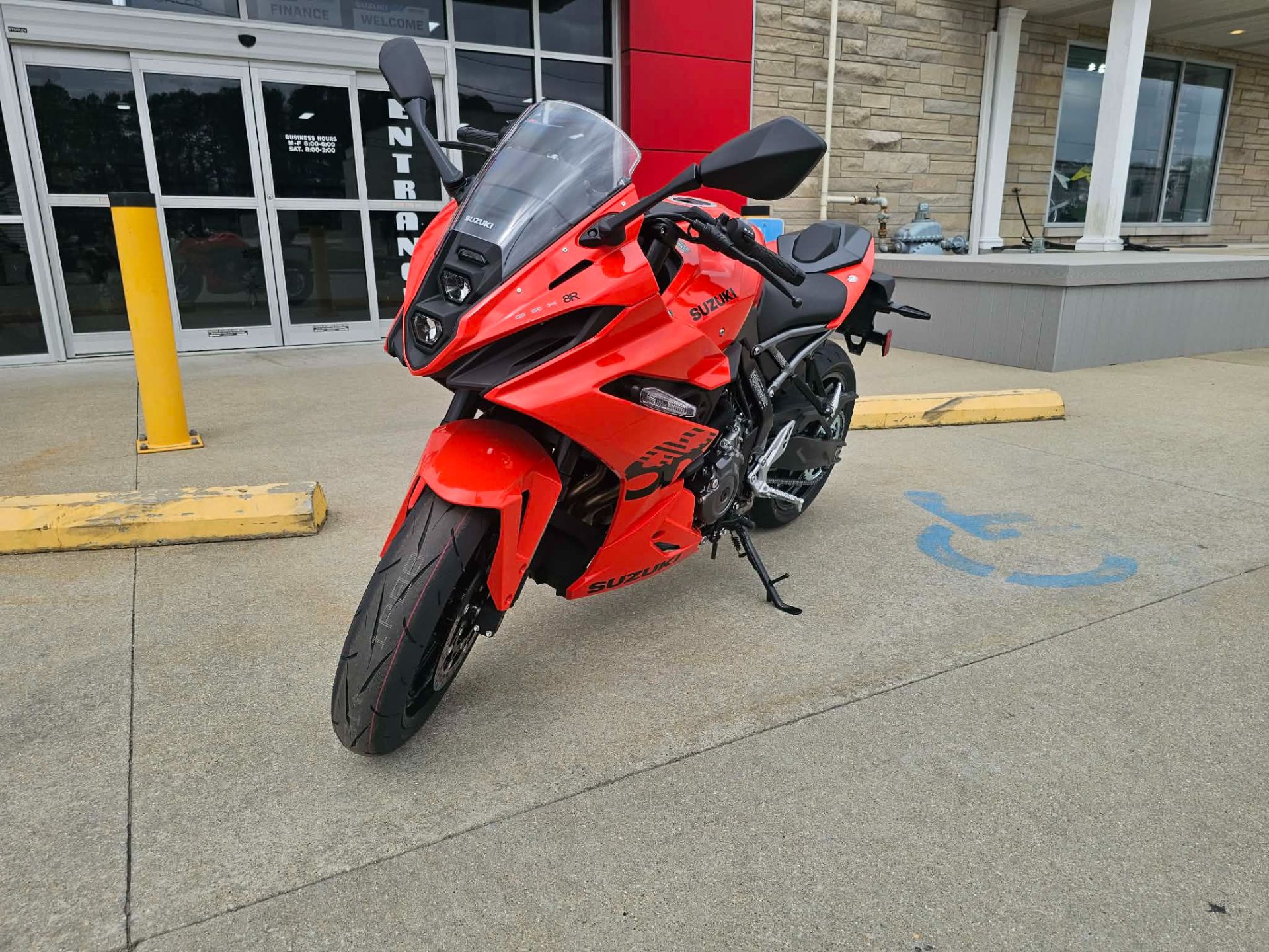 New 2026 Suzuki GSX-8R Glass Blaze Orange | Motorcycles in Jasper