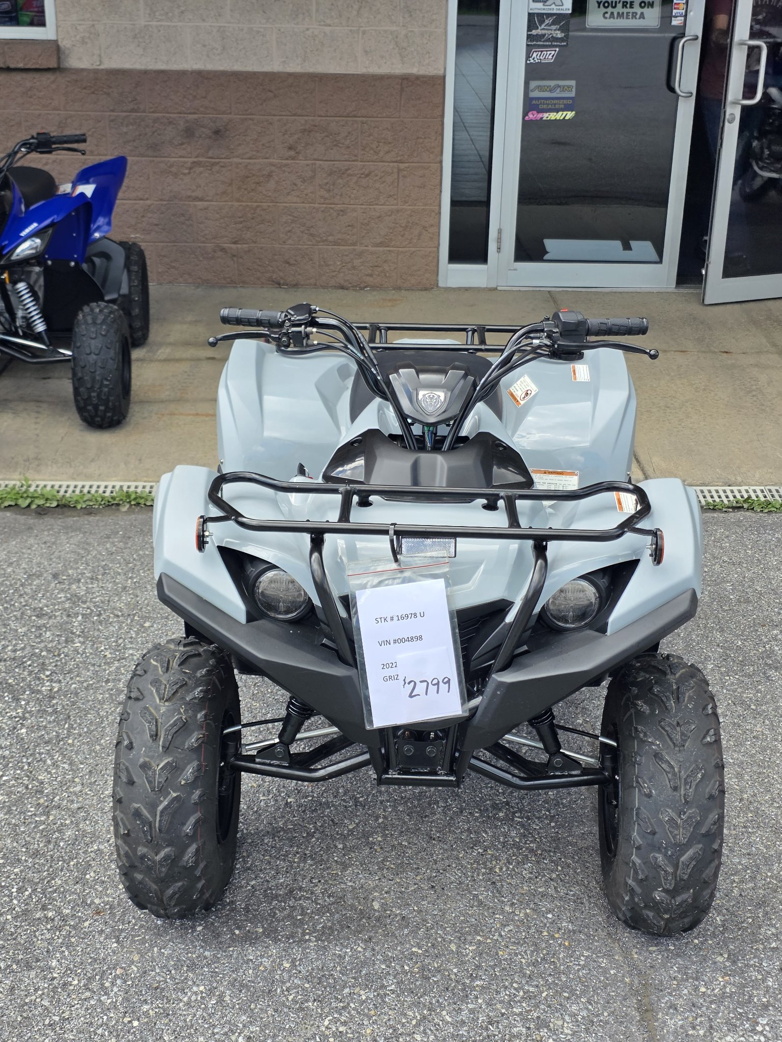 2022 Yamaha Grizzly 90