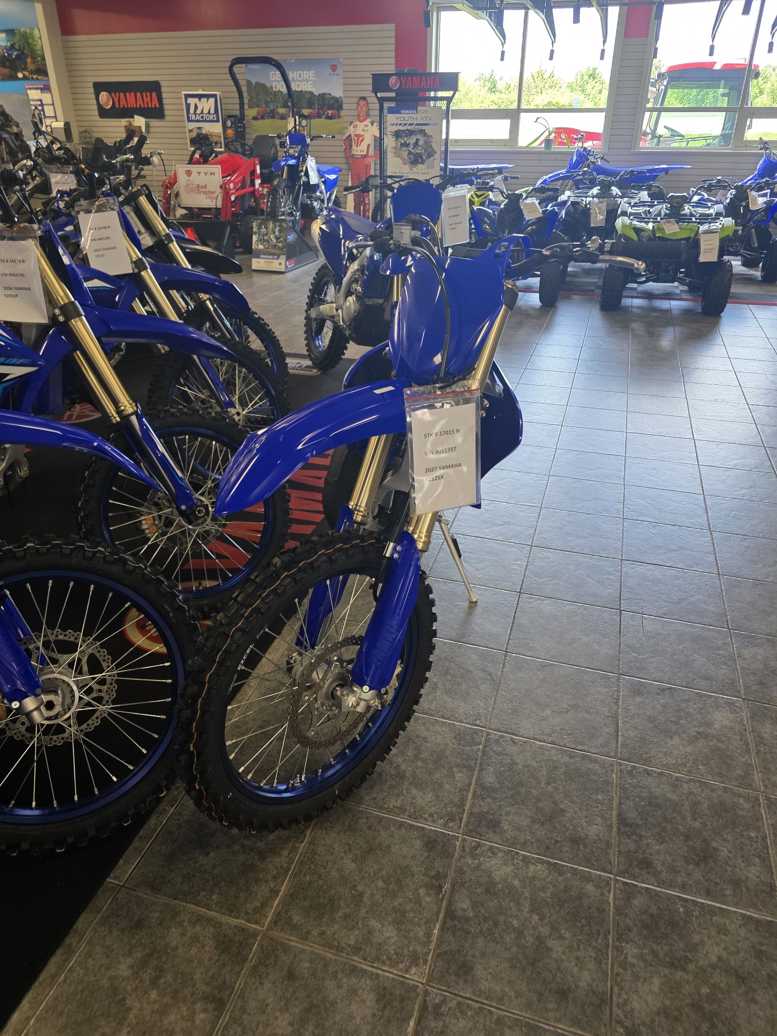 2027 Yamaha YZ125X 2
