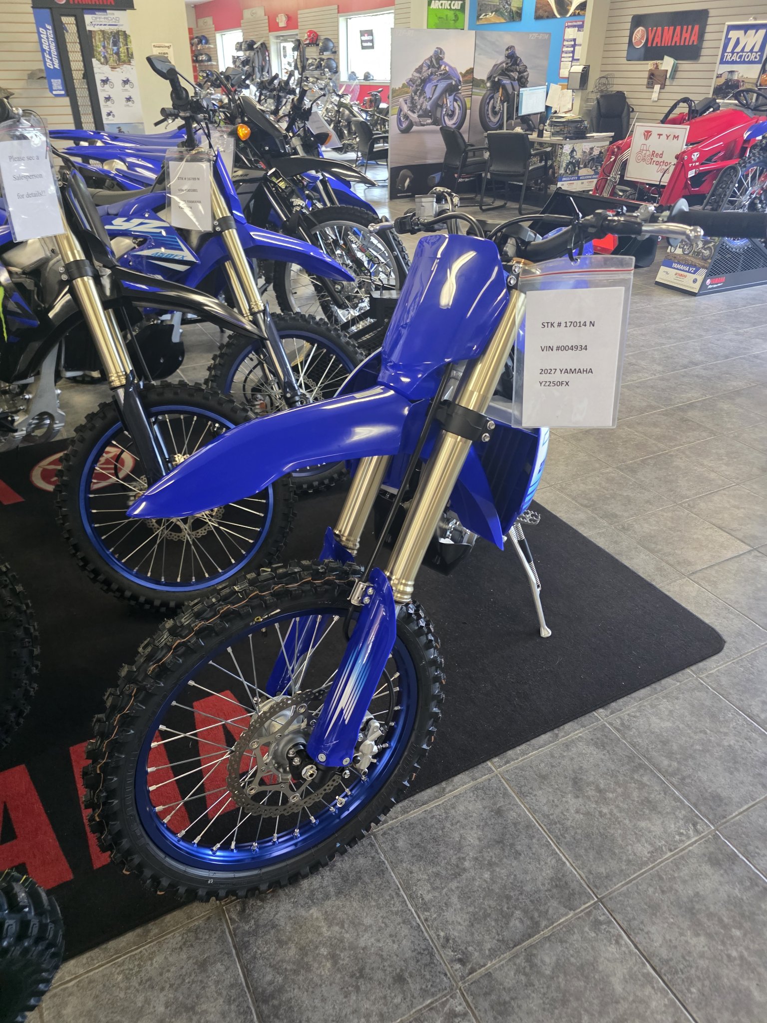 2027 Yamaha YZ250FX 2