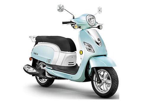 New 2022 SYM Fiddle III 200i | Scooters in Kailua Kona HI | BLUE/WHITE