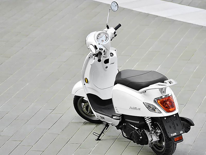 New 2022 SYM Fiddle III 200i | Scooters in Kailua Kona HI | BLUE/WHITE