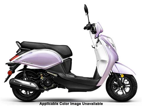 New 2025 SYM Mio 50 | Scooters in Kailua Kona HI | Peach SYM007881