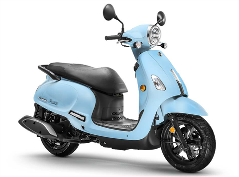 New 2022 SYM Fiddle IIII 200i | Scooters in Kailua Kona HI | Sky Blue