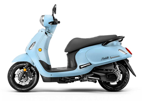 New 2022 SYM Fiddle IIII 200i | Scooters in Kailua Kona HI | Sky Blue