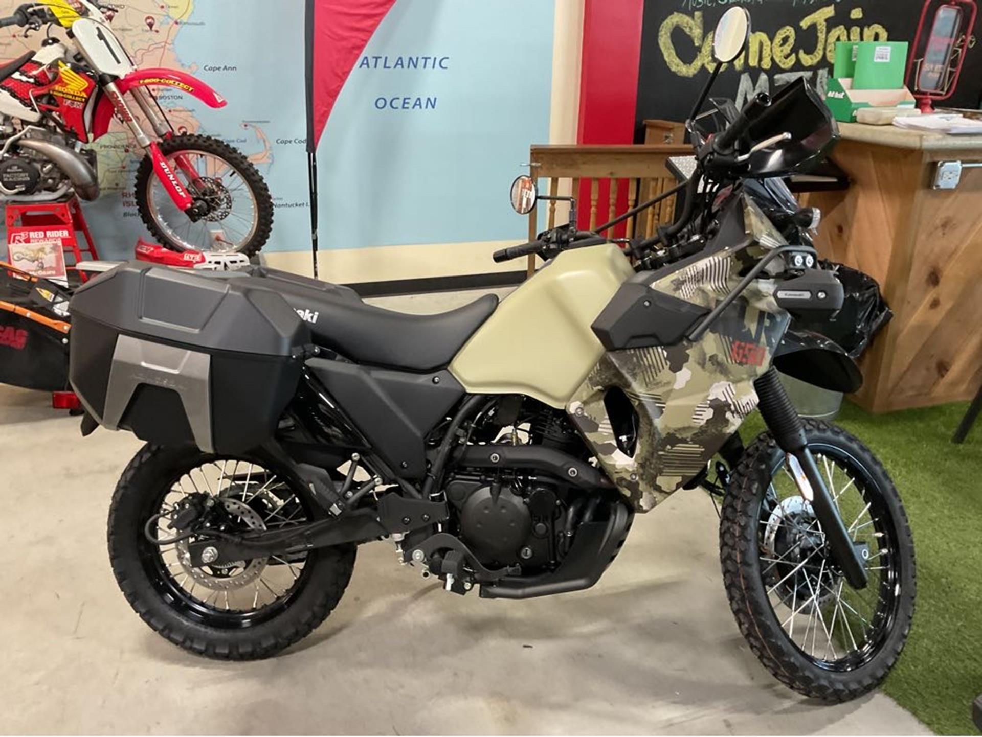 2025 Kawasaki KLR 650 Adventure ABS in Auburn, Massachusetts - Photo 1
