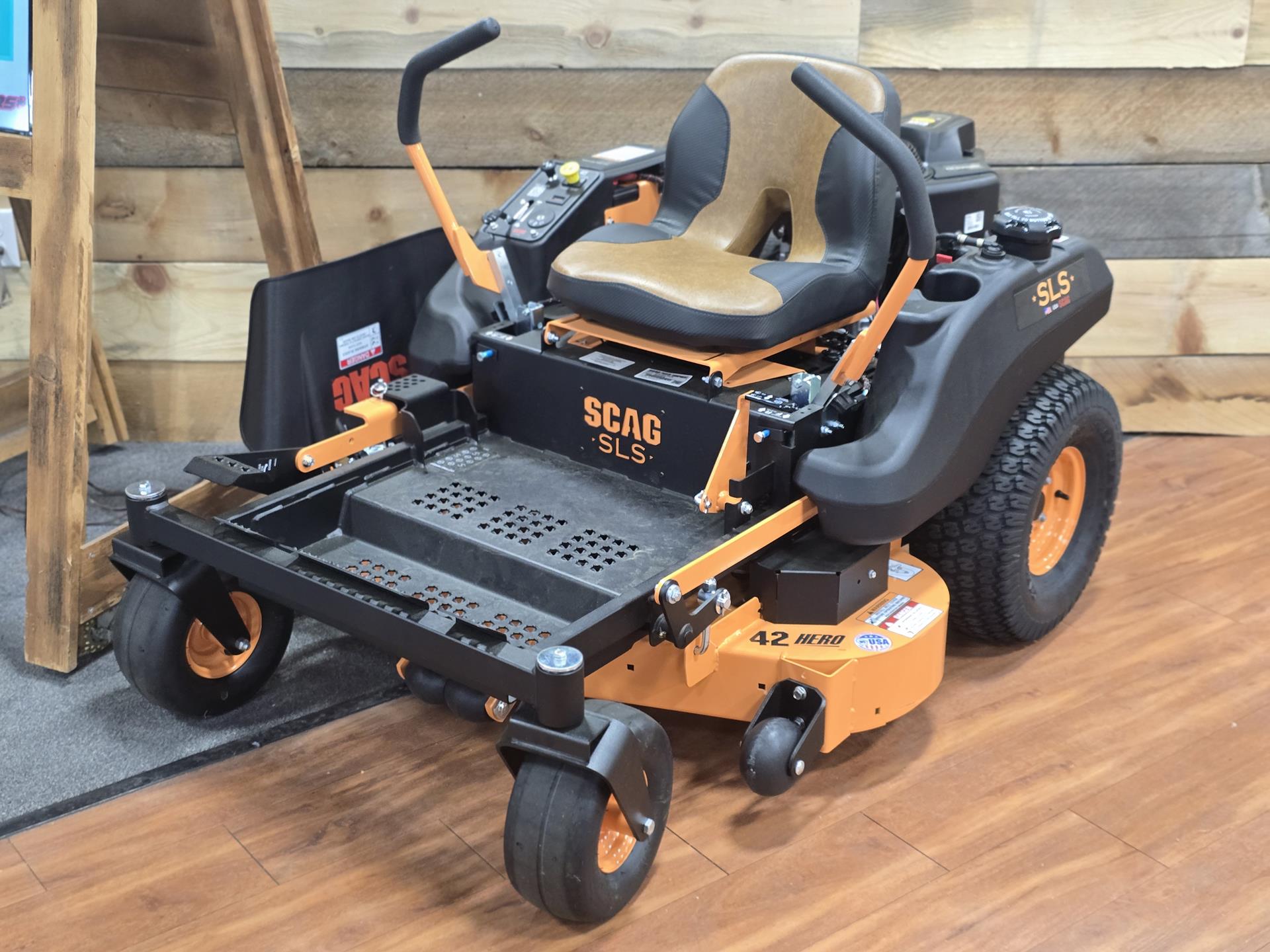 2025 SCAG Power Equipment SLS 42 in. Briggs & Stratton PXi Series 20 hp in Auburn, Massachusetts - Photo 1
