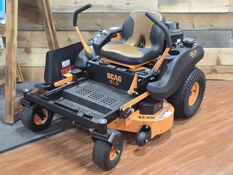 2025 SCAG Power Equipment SLS 42 in. Briggs & Stratton PXi Series 20 hp in Auburn, Massachusetts - Photo 1