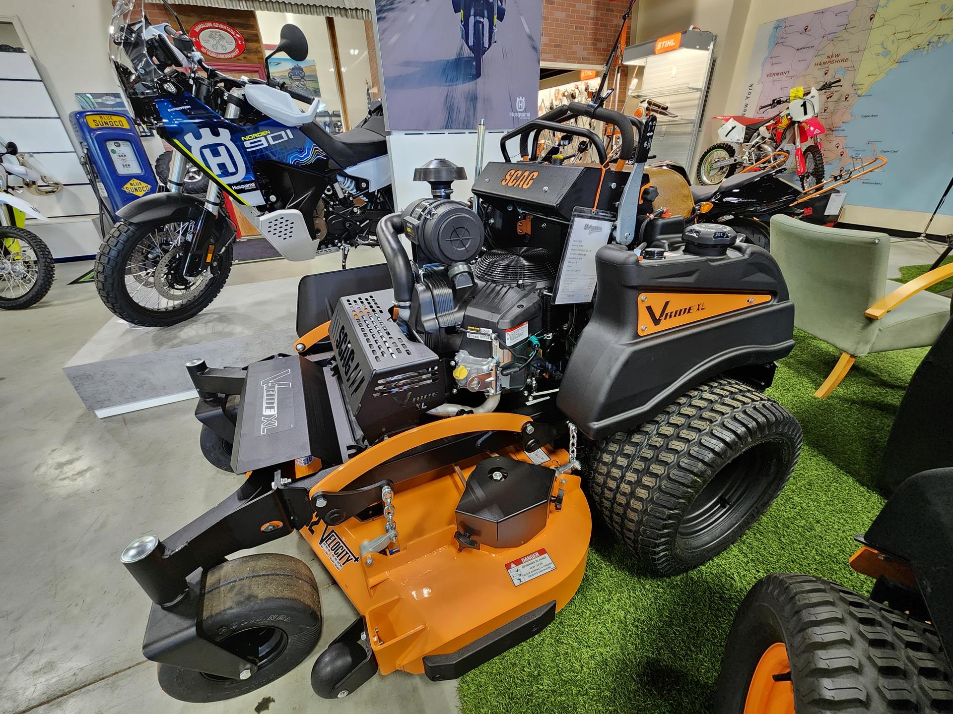 2024 SCAG Power Equipment V-Ride XL 52 in. Briggs & Stratton Vanguard EFI 40 hp in Auburn, Massachusetts - Photo 2