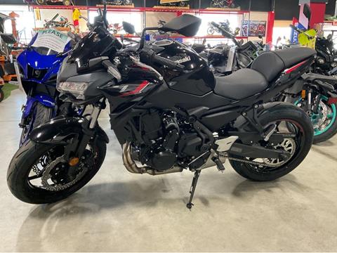 2025 Kawasaki Z650 in Auburn, Massachusetts - Photo 1