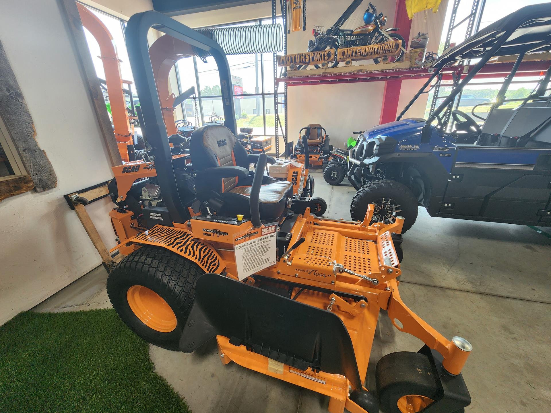 2024 SCAG Power Equipment Turf Tiger II 61 in. Briggs Vanguard Big Block EFI 40 hp in Auburn, Massachusetts - Photo 1