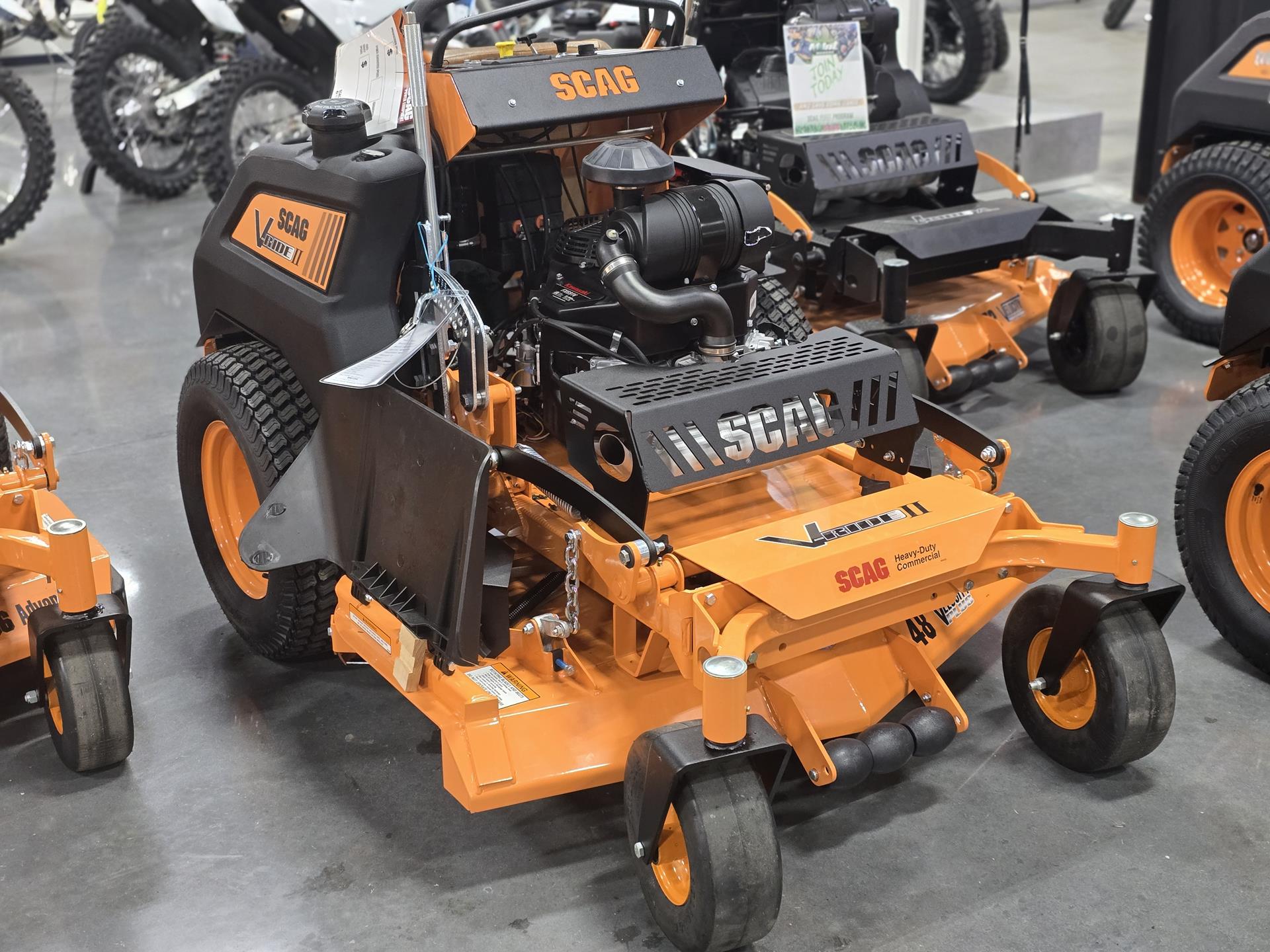 2025 SCAG Power Equipment V-Ride II 48 in. Kawasaki FX Series 22 hp in Auburn, Massachusetts - Photo 1
