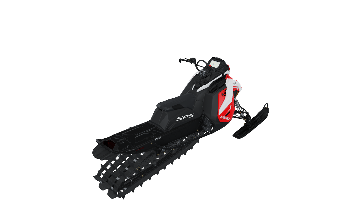 2027 Polaris 850 RMK SPS 146 Indy Red ES 7S 5