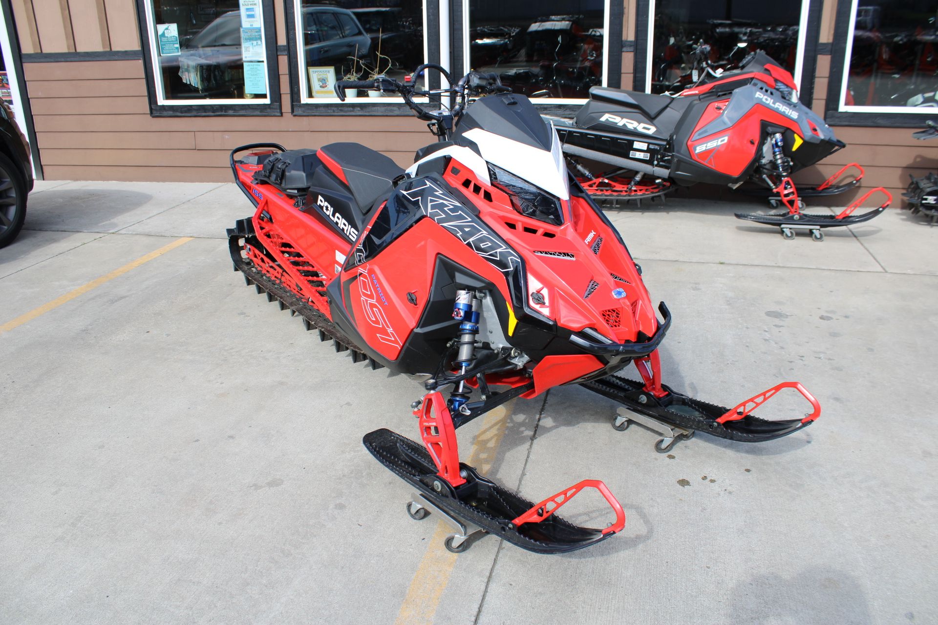 2023 Polaris Patriot Boost RMK KHAOS Slash 155 SC in The Dalles, Oregon - Photo 1
