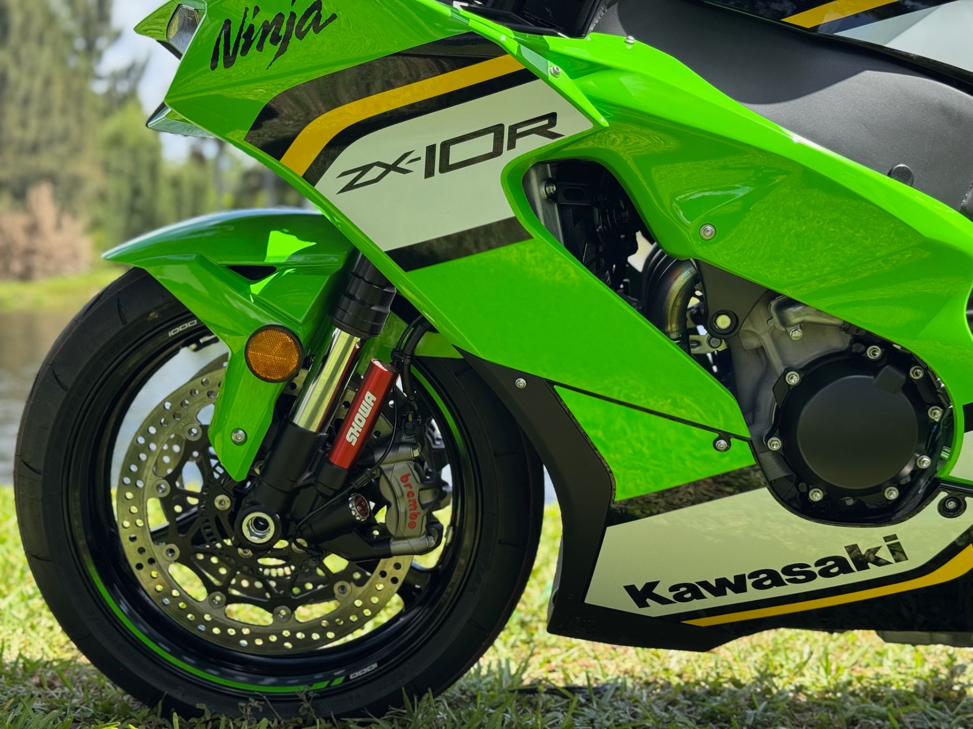 Used 2025 Kawasaki Ninja ZX-10R KRT Edition ABS Lime Green