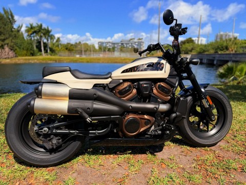 Used 2022 Harley-Davidson Sportster® S White Sand Pearl