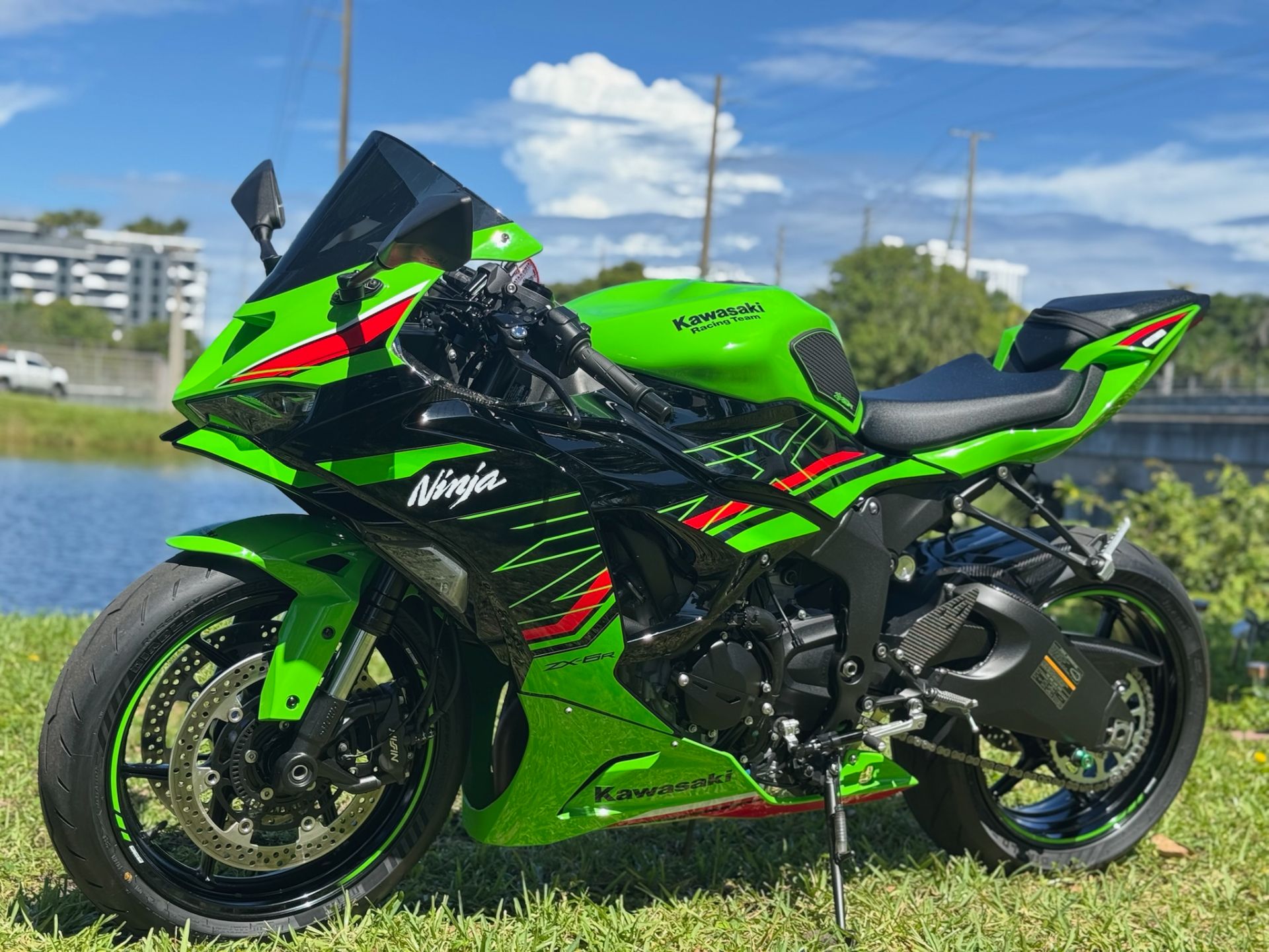 もか Used 2024 Kawasaki Ninja ZX-6R Green | Motorcycles in North