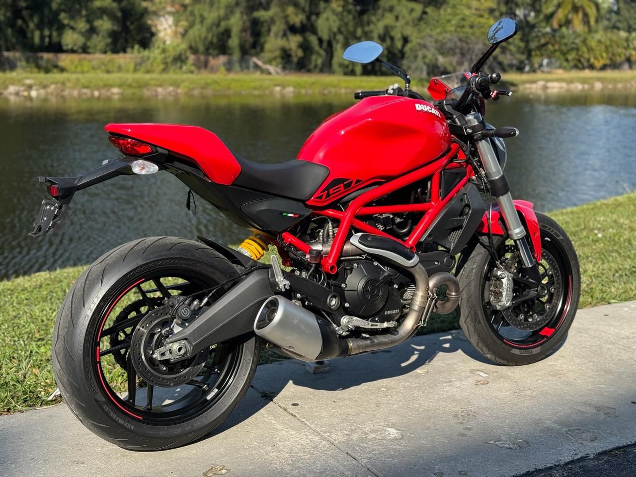 Used 2020 Ducati Monster 797+ Ducati Red Motorcycles in North